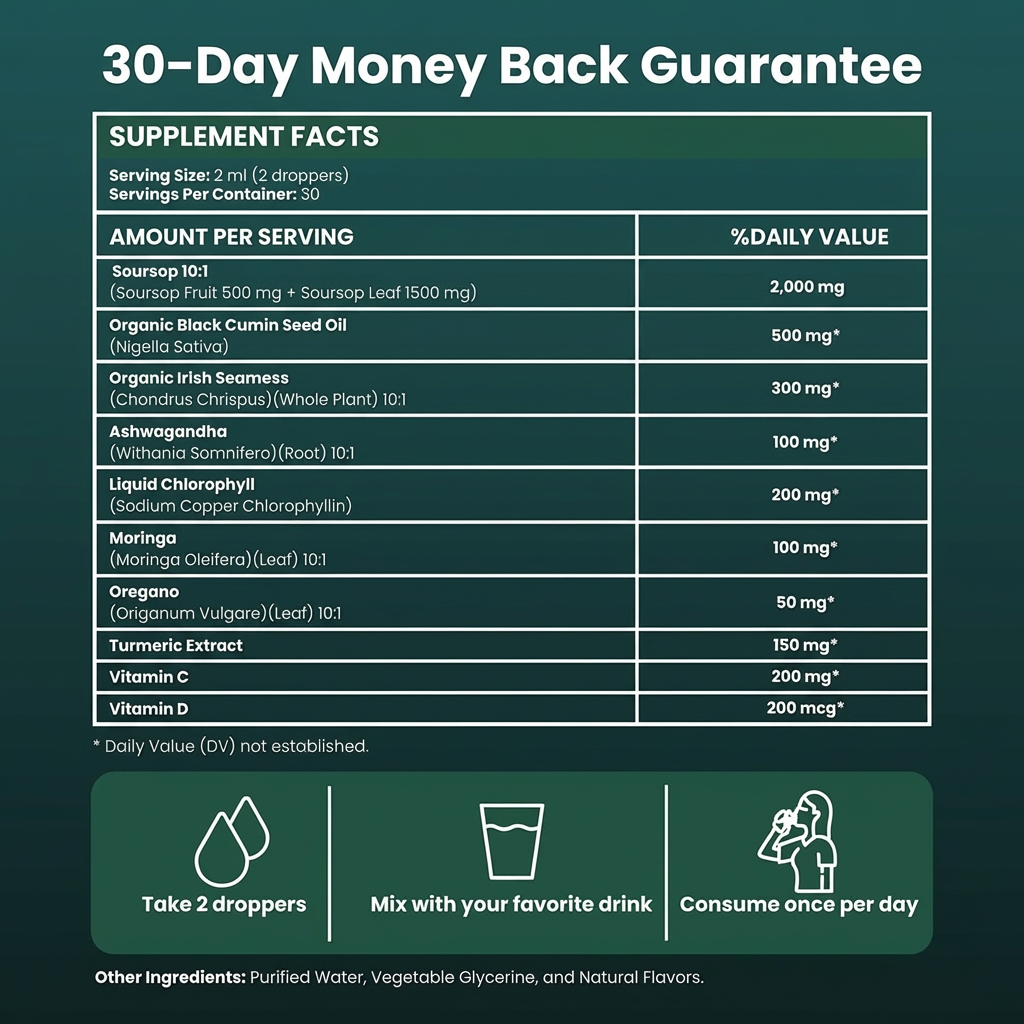 Soursop Natural Drops